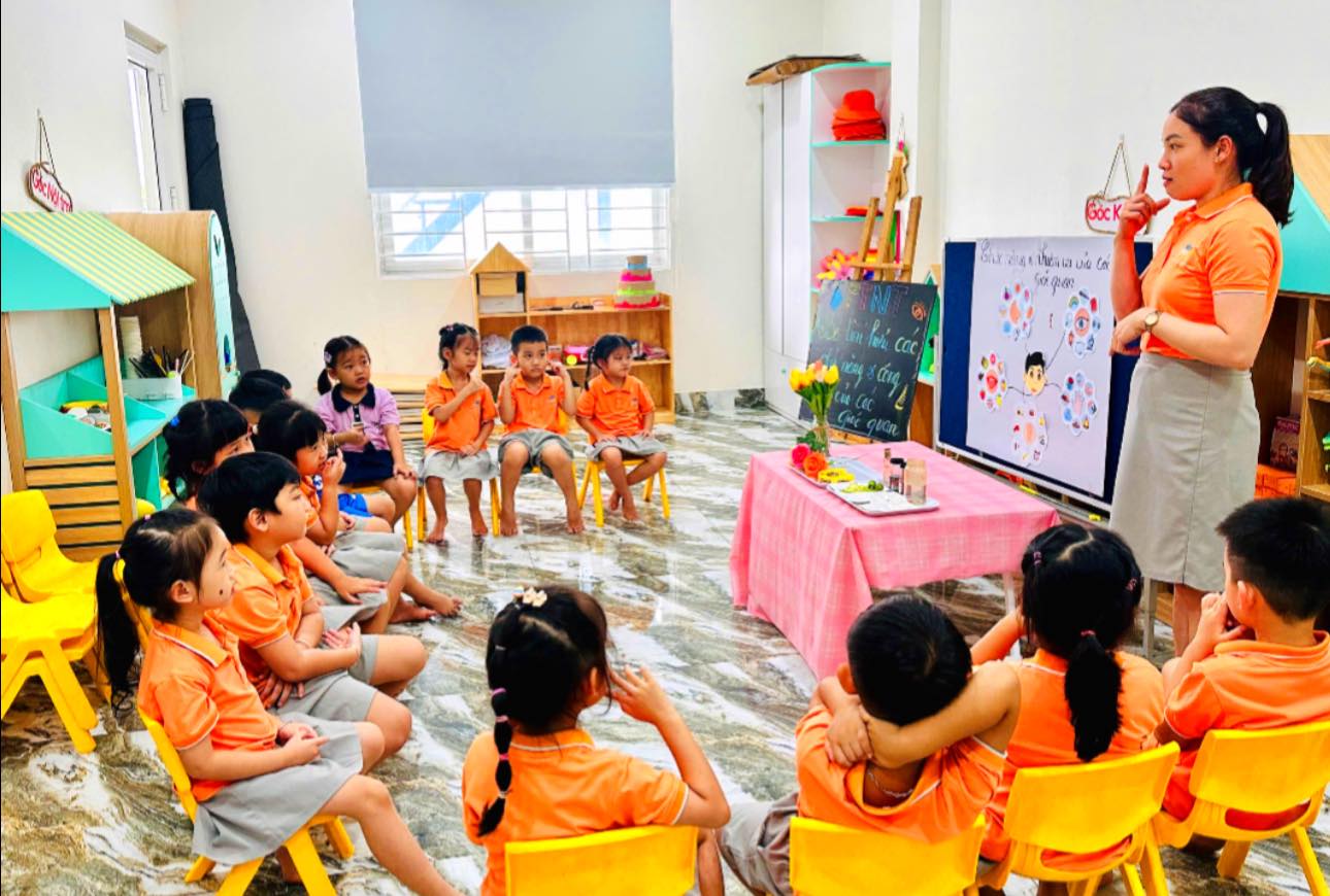 🌈PTNT: TÌM HIỂU CÁC GIÁC QUAN CỦA BÉ 👁️👄